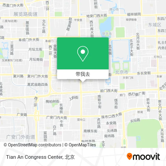 Tian An Congress Center地图