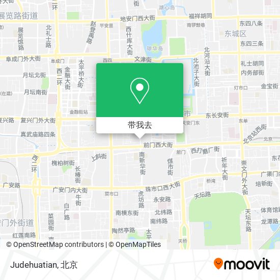 Judehuatian地图