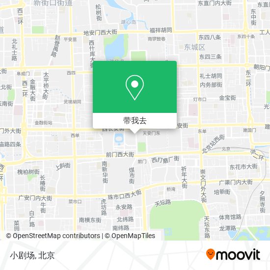 小剧场地图
