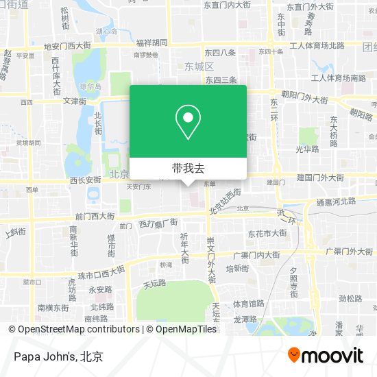 Papa John's地图