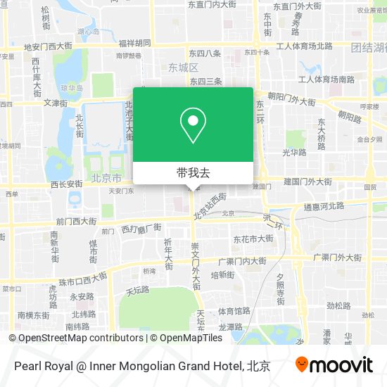 Pearl Royal @ Inner Mongolian Grand Hotel地图
