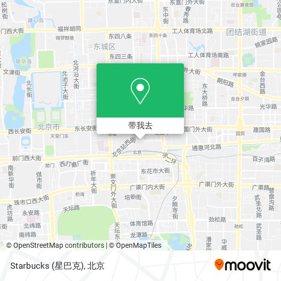 Starbucks (星巴克)地图