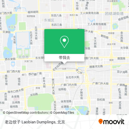 老边饺子 Laobian Dumplings地图