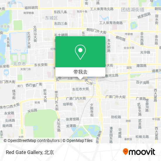Red Gate Gallery地图