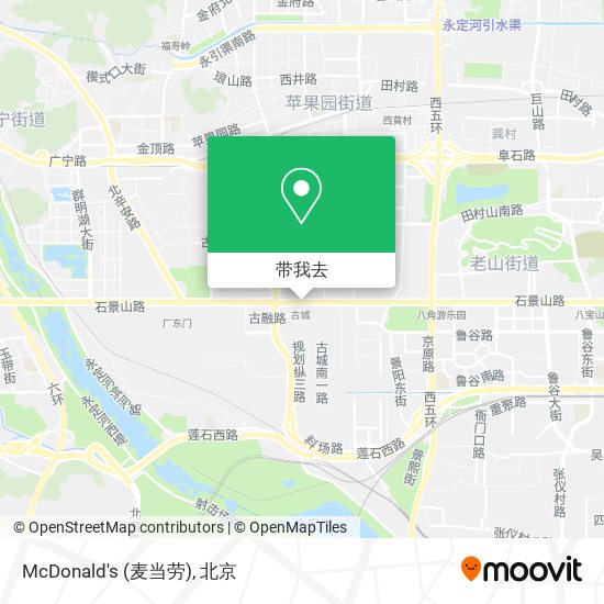 McDonald's (麦当劳)地图