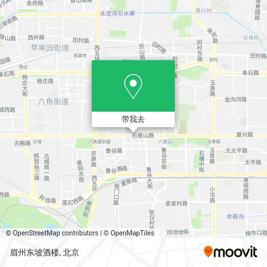 眉州东坡酒楼地图