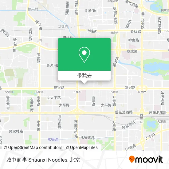 城中面事 Shaanxi Noodles地图
