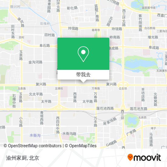 渝州家厨地图