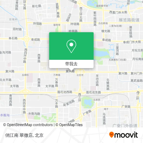 俏江南 翠微店地图