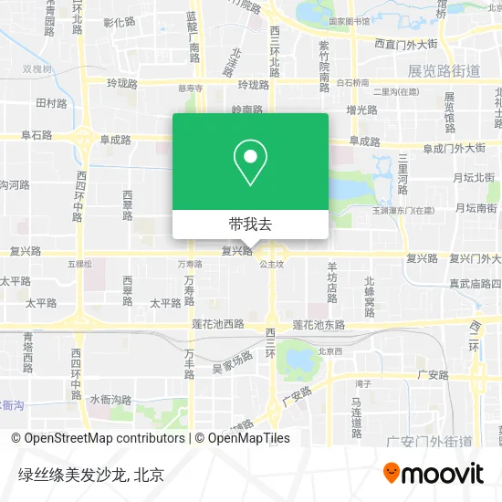 绿丝绦美发沙龙地图