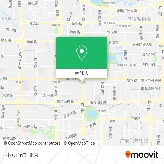 小豆面馆地图