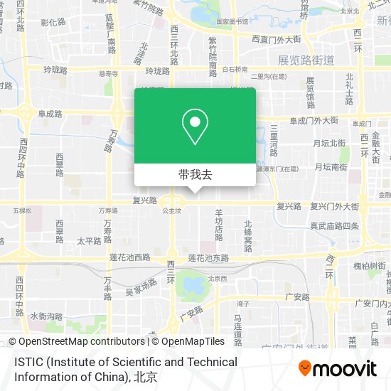 ISTIC (Institute of Scientific and Technical Information of China)地图