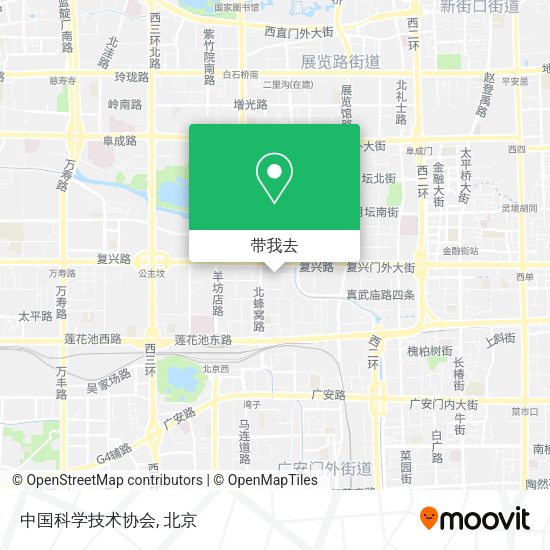 中国科学技术协会地图