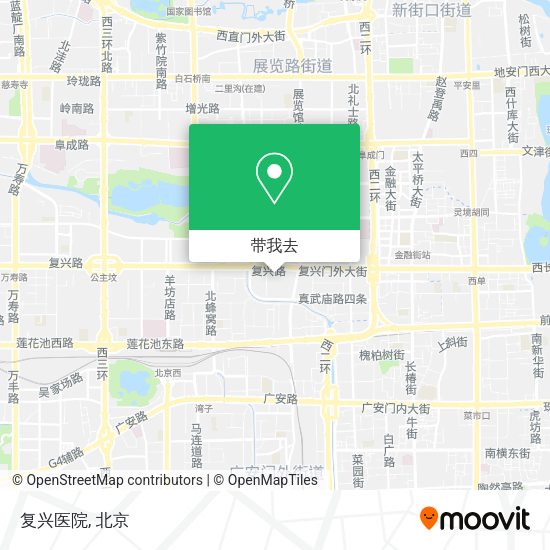 复兴医院地图