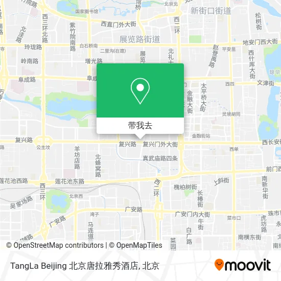 TangLa Beijing 北京唐拉雅秀酒店地图