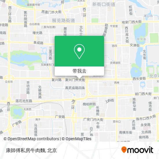 康師傅私房牛肉麵地图