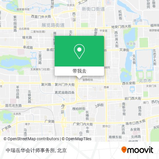 中瑞岳华会计师事务所地图