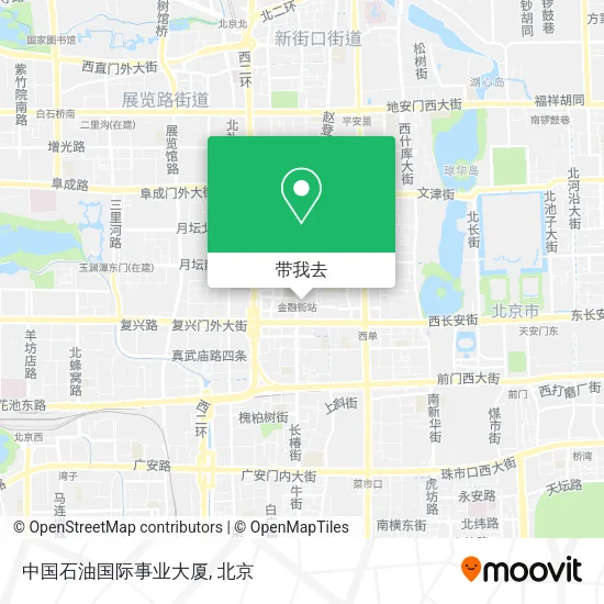 中国石油国际事业大厦地图