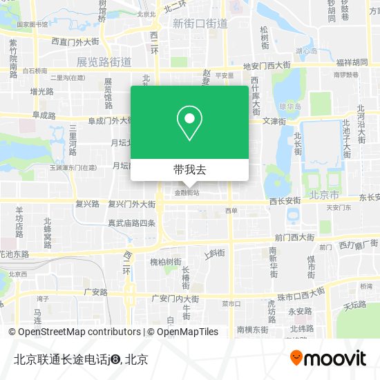 北京联通长途电话j➑地图
