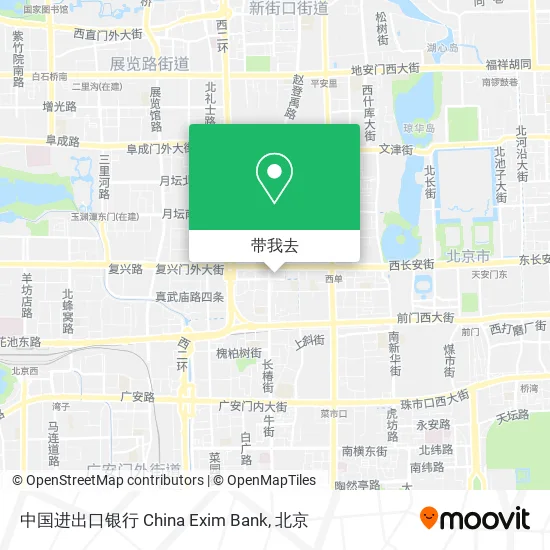 中国进出口银行 China Exim Bank地图