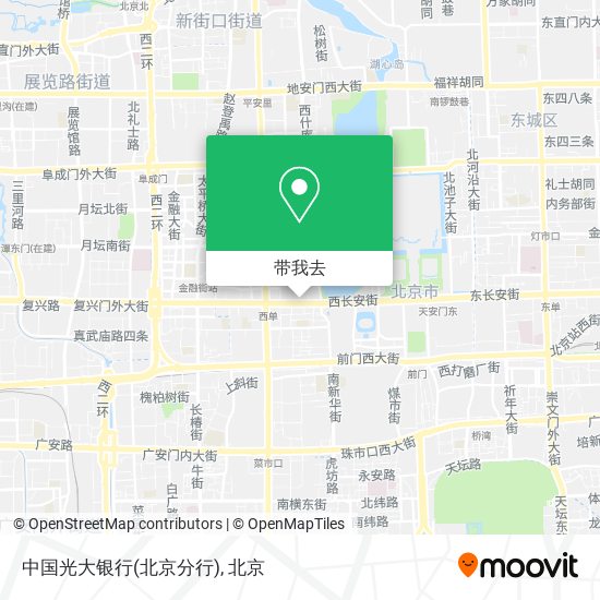 中国光大银行(北京分行)地图