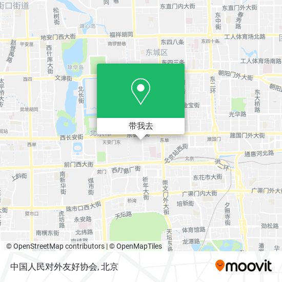 中国人民对外友好协会地图