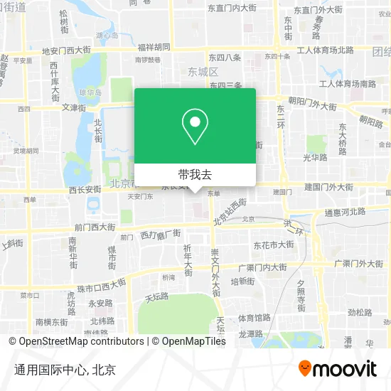 通用国际中心地图