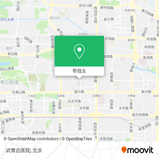 武警总医院地图