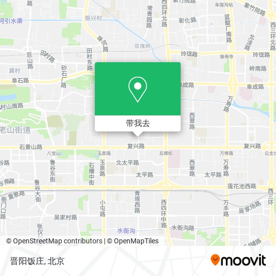 晋阳饭庄地图
