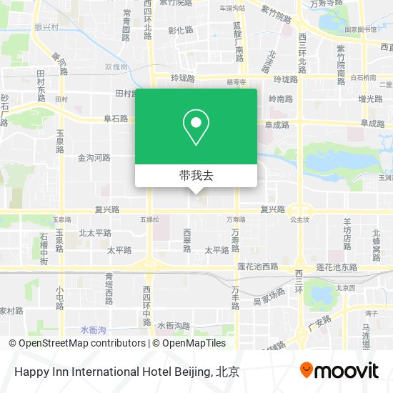 Happy Inn International Hotel Beijing地图
