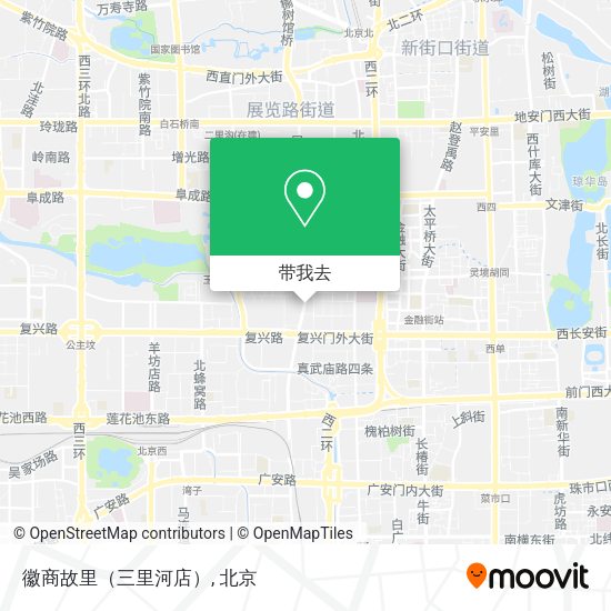 徽商故里（三里河店）地图