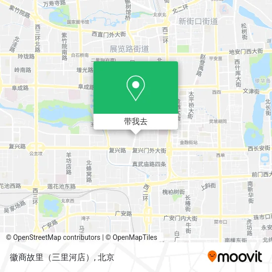 徽商故里（三里河店）地图