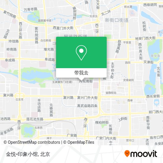 金悦•印象小馆地图