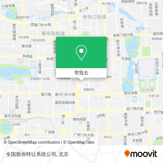 全国股份转让系统公司地图