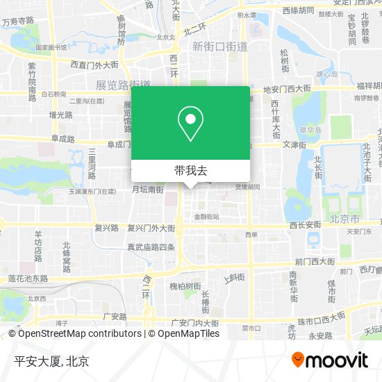 平安大厦地图