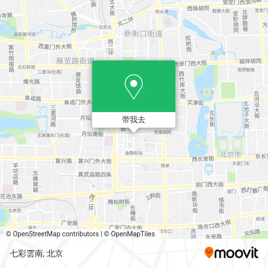 七彩雲南地图