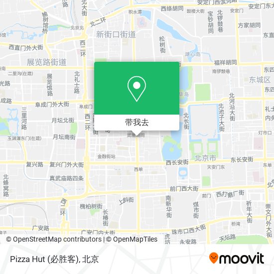 Pizza Hut (必胜客)地图