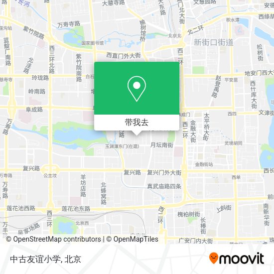 中古友谊小学地图