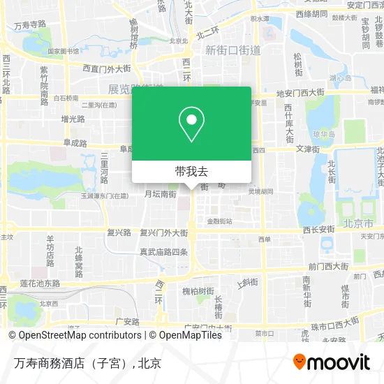 万寿商務酒店（子宮）地图