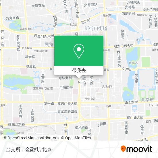 金交所，金融街地图
