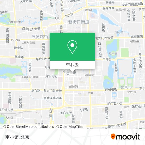 南小馆地图