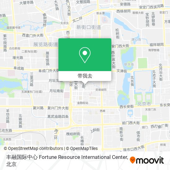 丰融国际中心 Fortune Resource International Center地图