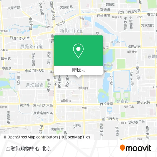 金融街购物中心地图