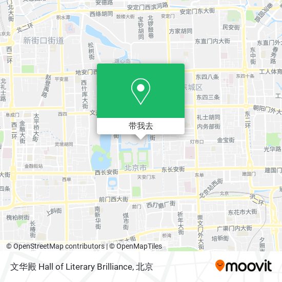 文华殿 Hall of Literary Brilliance地图
