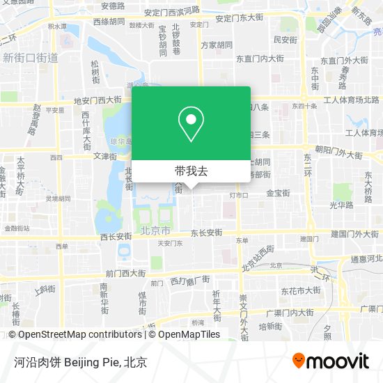 河沿肉饼 Beijing Pie地图