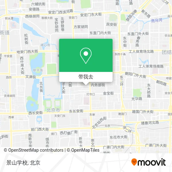 景山学校地图