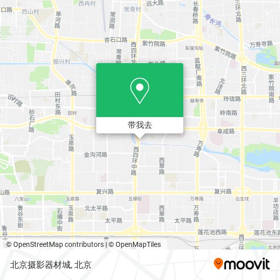 北京摄影器材城地图