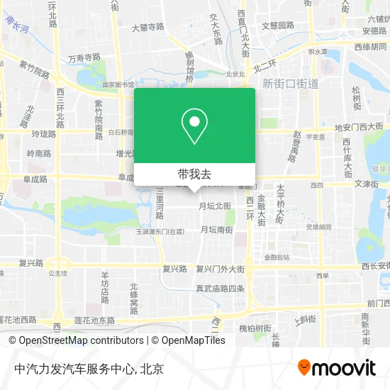 中汽力发汽车服务中心地图