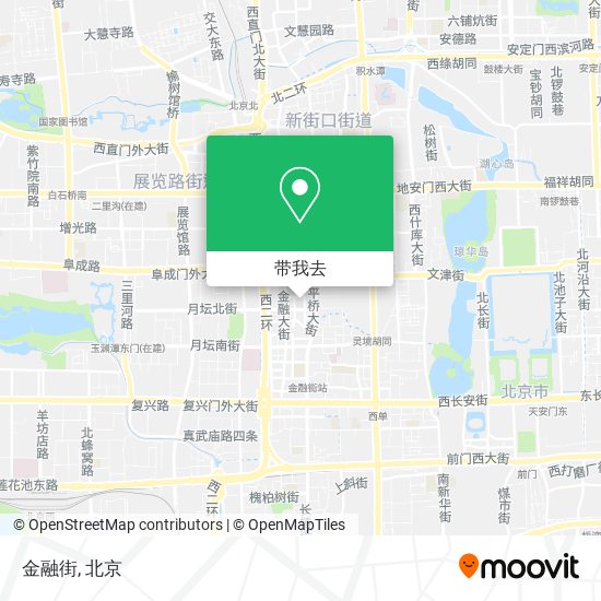金融街地图