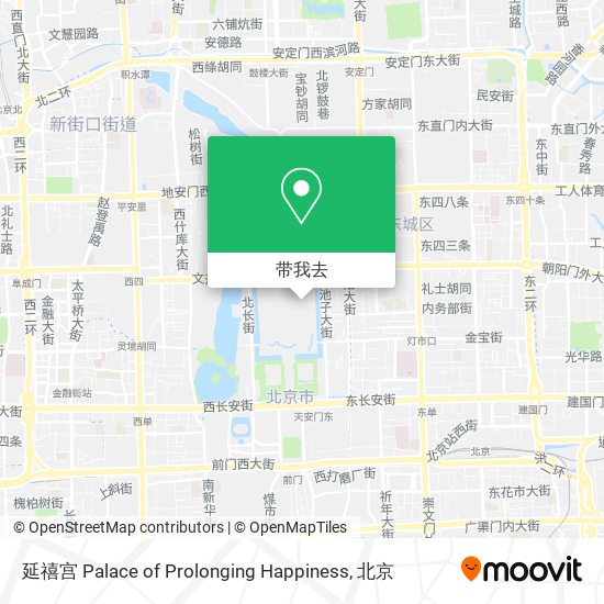 延禧宫 Palace of Prolonging Happiness地图